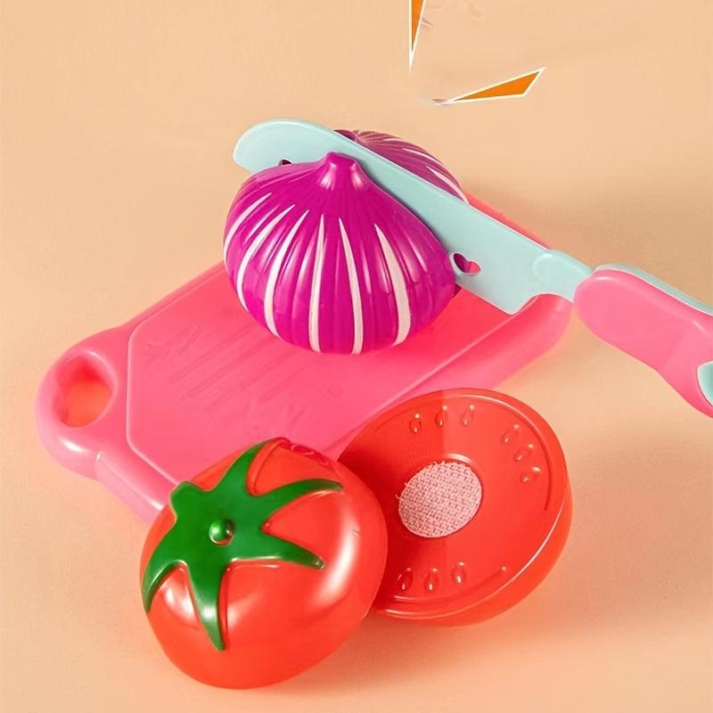 Fun Fruit & Vegetable Rally Play House Toy Set with Music