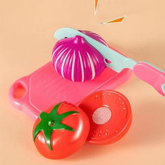 Fun Fruit & Vegetable Rally Play House Toy Set with Music
