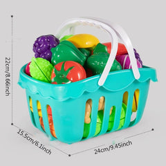 Fun Fruit & Vegetable Rally Play House Toy Set with Music
