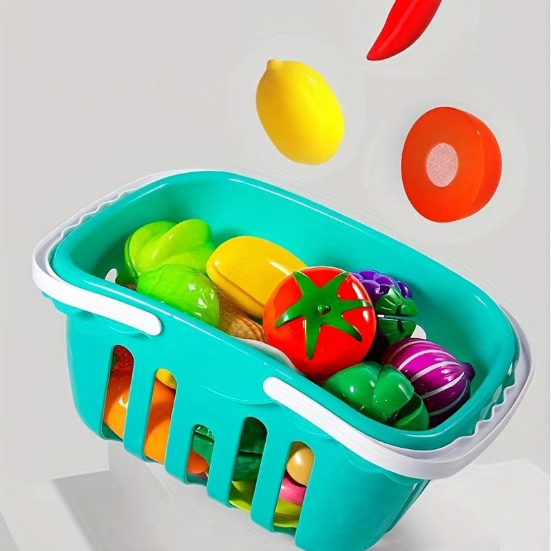 Fun Fruit & Vegetable Rally Play House Toy Set with Music