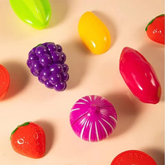 Fun Fruit & Vegetable Rally Play House Toy Set with Music