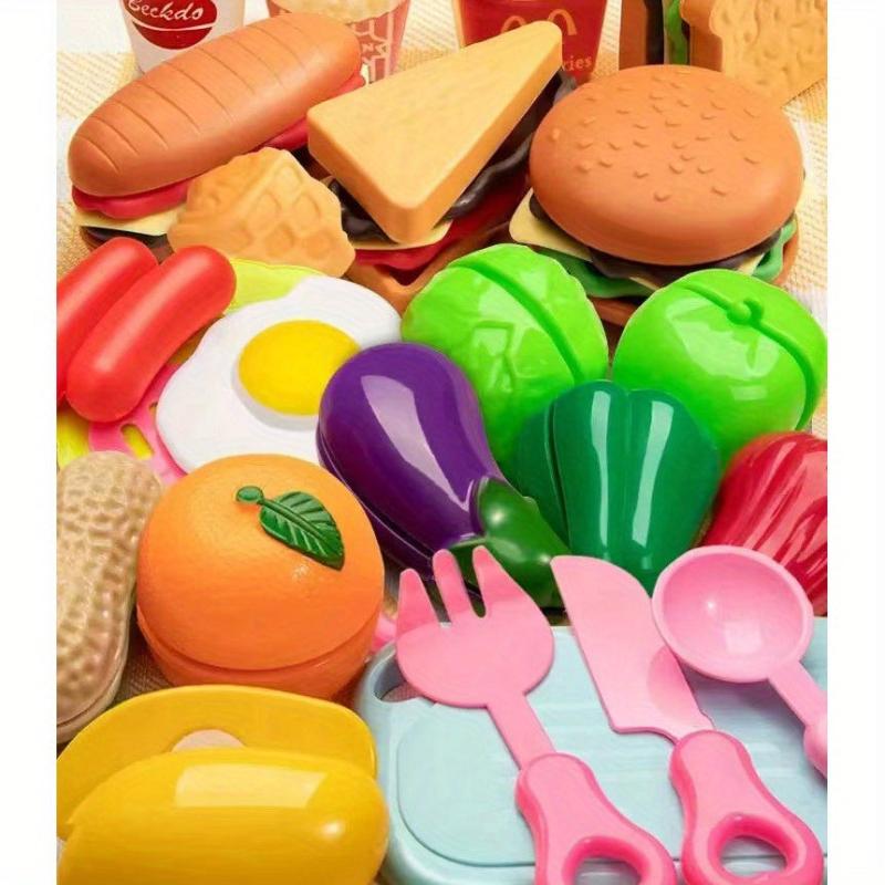 Fun Fruit & Vegetable Rally Play House Toy Set with Music