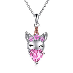 Unicorn Pendant Necklace for Girls - Fantasy Unicorn Jewelry