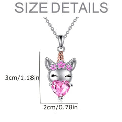 Unicorn Pendant Necklace for Girls - Fantasy Unicorn Jewelry