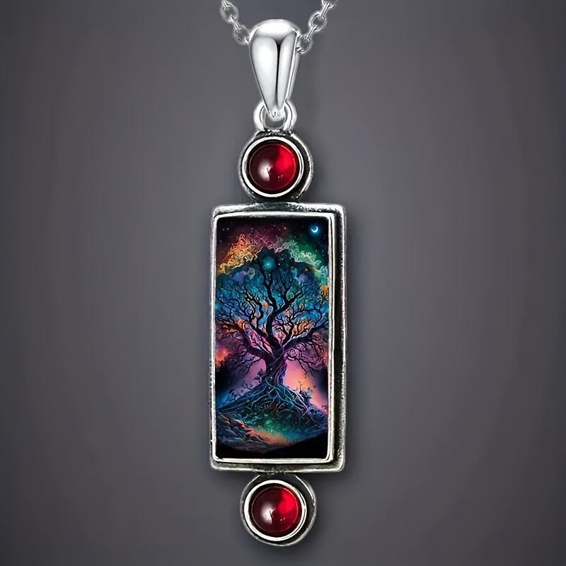Vintage Tree Of Life Necklace For Women Family Necklace