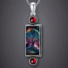 Vintage Tree Of Life Necklace For Women Family Necklace