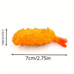 Fried Shrimp Model Simulation Food Decoration Props Photography Plaything