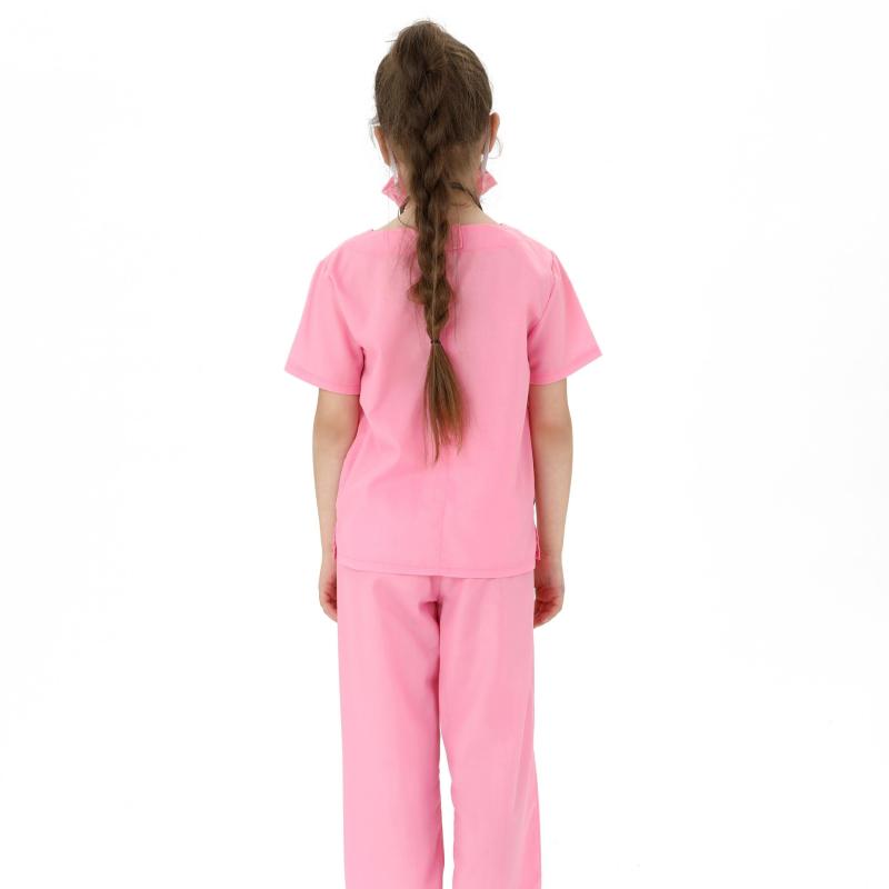 Pink Doctor Role Play Costume for Kids