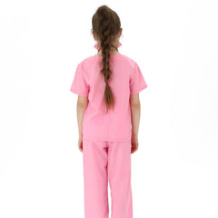 Pink Doctor Role Play Costume for Kids