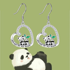 Panda Love Earrings for Ladies and Girls, Birthday Christmas