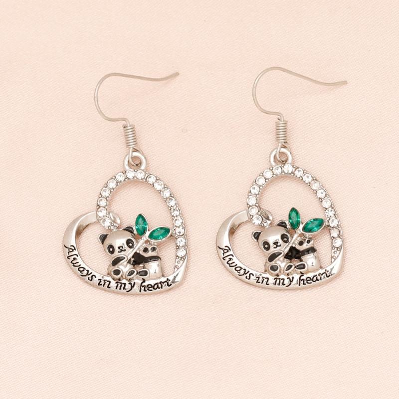 Panda Love Earrings for Ladies and Girls, Birthday Christmas