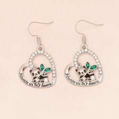 Panda Love Earrings for Ladies and Girls, Birthday Christmas