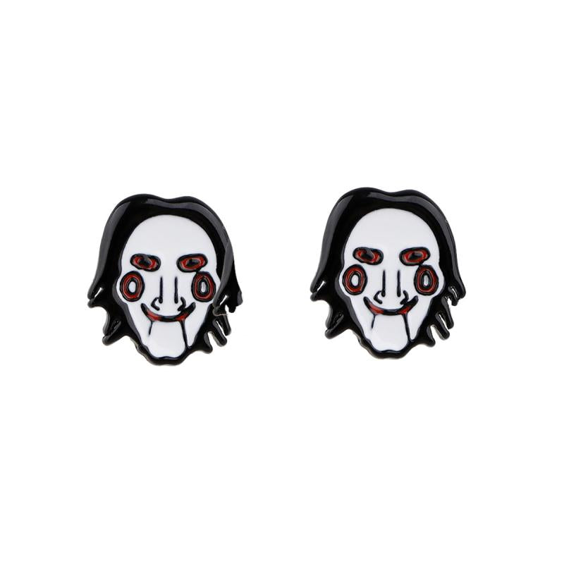Halloween Horror Movie Stud Earrings - Stainless Steel Jewelry Gift
