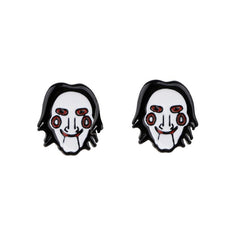 Halloween Horror Movie Stud Earrings - Stainless Steel Jewelry Gift