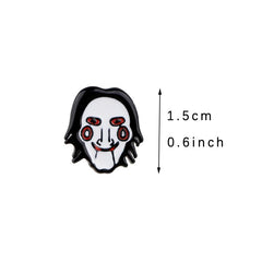 Halloween Horror Movie Stud Earrings - Stainless Steel Jewelry Gift