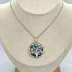 Tree Of Life Owl Pendant Necklace Ideal Gift For Women
