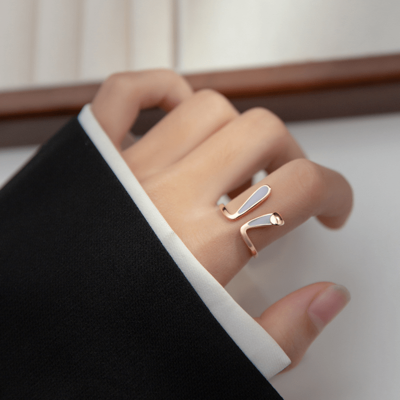 Pink Rabbit Ear Ring Adjustable Alloy Index Finger Jewelry