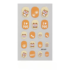 Kids' Cartoon Nail Art Stickers Waterproof DIY Decoration