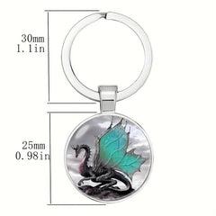 Dragon Key Ring Couples Holiday Party Gift