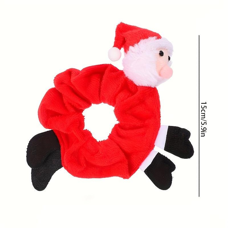 Snowflake Hair Hoop Ponytail Braid Christmas Accessory
