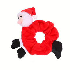 Snowflake Hair Hoop Ponytail Braid Christmas Accessory
