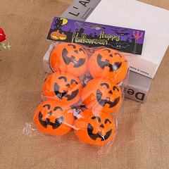 6pcs Halloween Candy Buckets Portable Basket Kids Toy Trick Or Treat Bucket