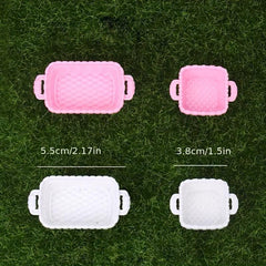 4pcs Storage Basket 6pcs Carrot Kitchen Toy Doll House Simulation Object