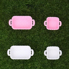 4pcs Storage Basket 6pcs Carrot Kitchen Toy Doll House Simulation Object