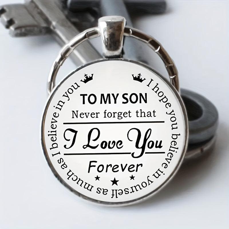 English Keychain Banquet Jewelry Couples Holiday Party Anniversary Gift