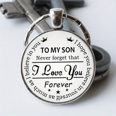 English Keychain Banquet Jewelry Couples Holiday Party Anniversary Gift