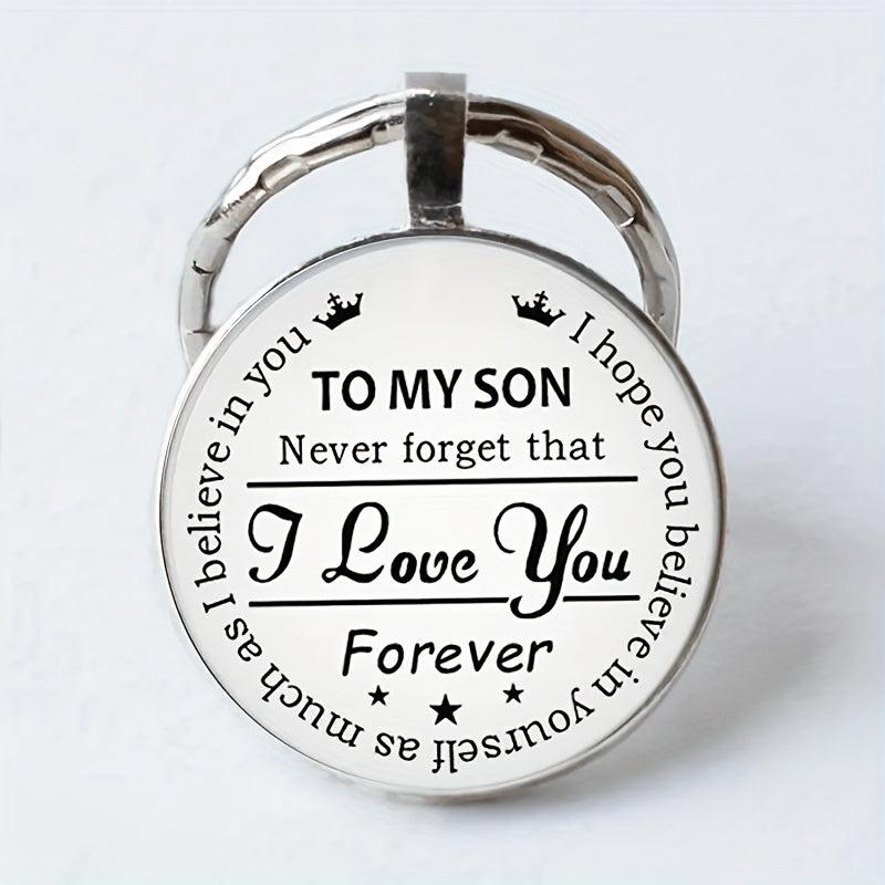 English Keychain Banquet Jewelry Couples Holiday Party Anniversary Gift