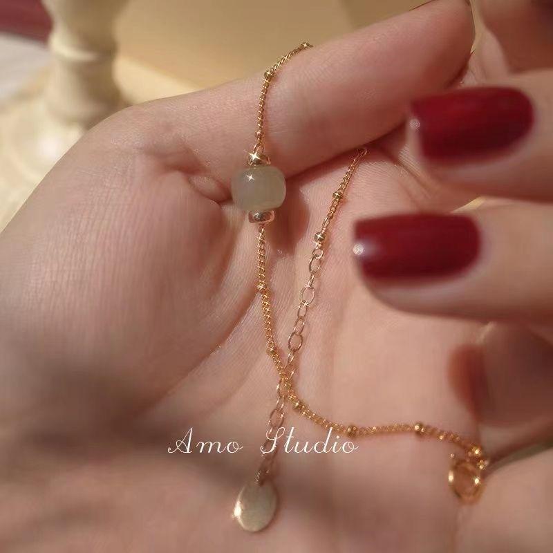 Natural Transfer Bead Bracelet Small Minority Retro