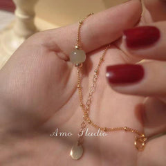 Natural Transfer Bead Bracelet Small Minority Retro