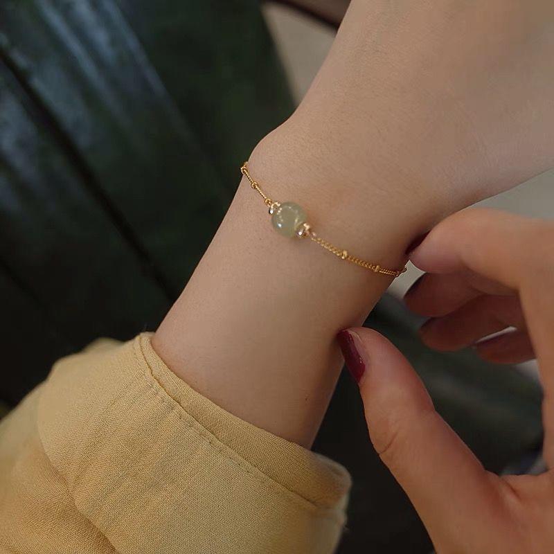 Natural Transfer Bead Bracelet Small Minority Retro