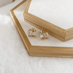 Triple Hoop Earrings Double layer Women Jewelry