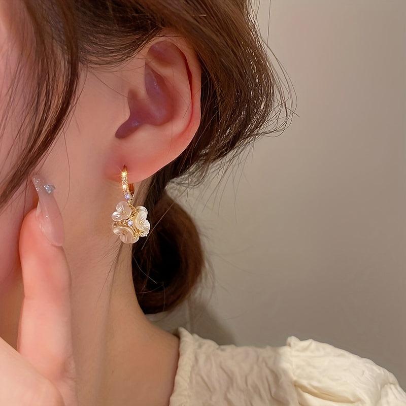 Bouquet Earrings For Women Jewelry For Birthday Parties Wedding Banquets