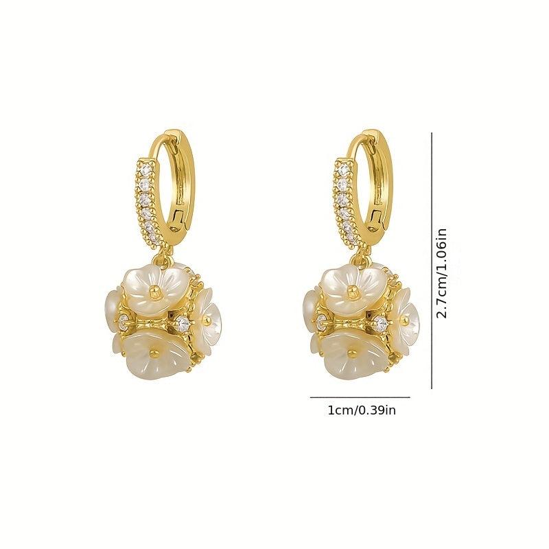 Bouquet Earrings For Women Jewelry For Birthday Parties Wedding Banquets
