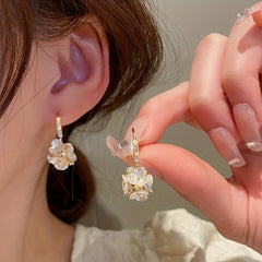 Bouquet Earrings For Women Jewelry For Birthday Parties Wedding Banquets