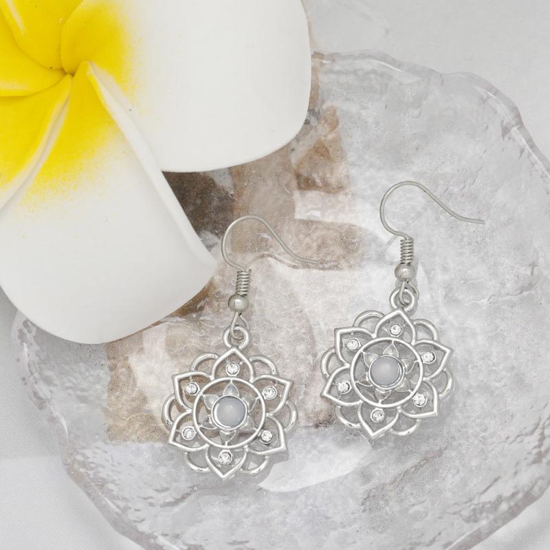 Lotus Earrings for Women - Birthday & Christmas Gift