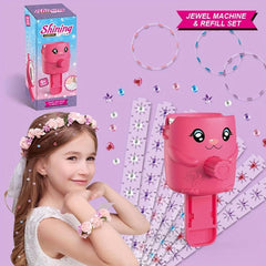 Kids DIY Toy Set: Drill Machine with 120 Diamonds