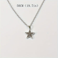 Pentagram Pendant Necklace Party Jewelry Birthday Gift