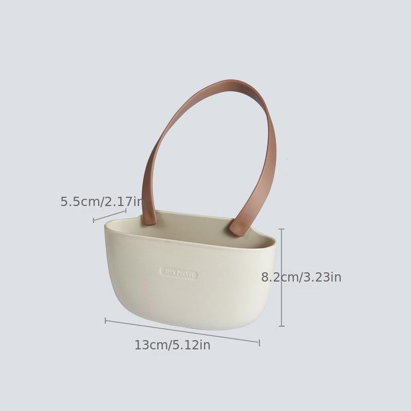 Draining Rack Hanging Basket Sink Storage Single Double Draining Hanging Bag