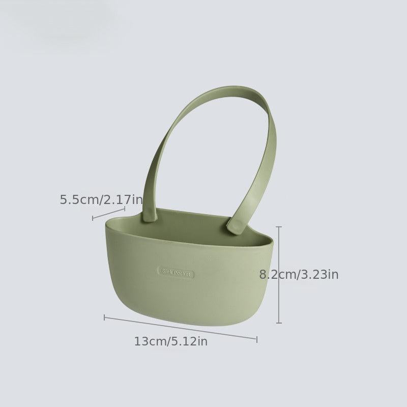 Draining Rack Hanging Basket Sink Storage Single Double Draining Hanging Bag