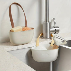 Draining Rack Hanging Basket Sink Storage Single Double Draining Hanging Bag