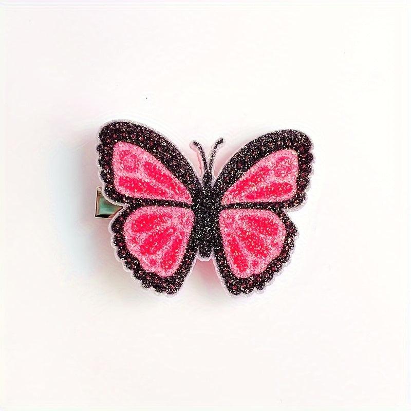 Butterfly Hair Clip Side Duckbill Clip Fresh Girl Hair Accessory
