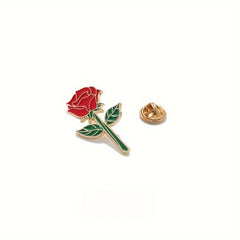 Japanese Rose Flower Brooch Creative Bag Accessory for Friends