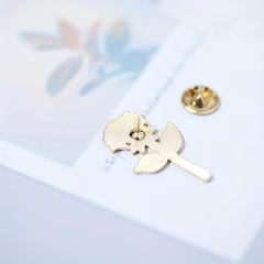Japanese Rose Flower Brooch Creative Bag Accessory for Friends