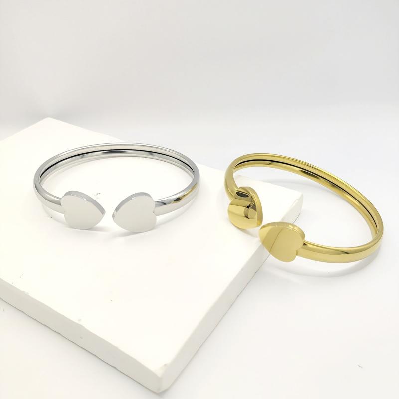 Vintage Chinese Style Stainless Steel Bangle