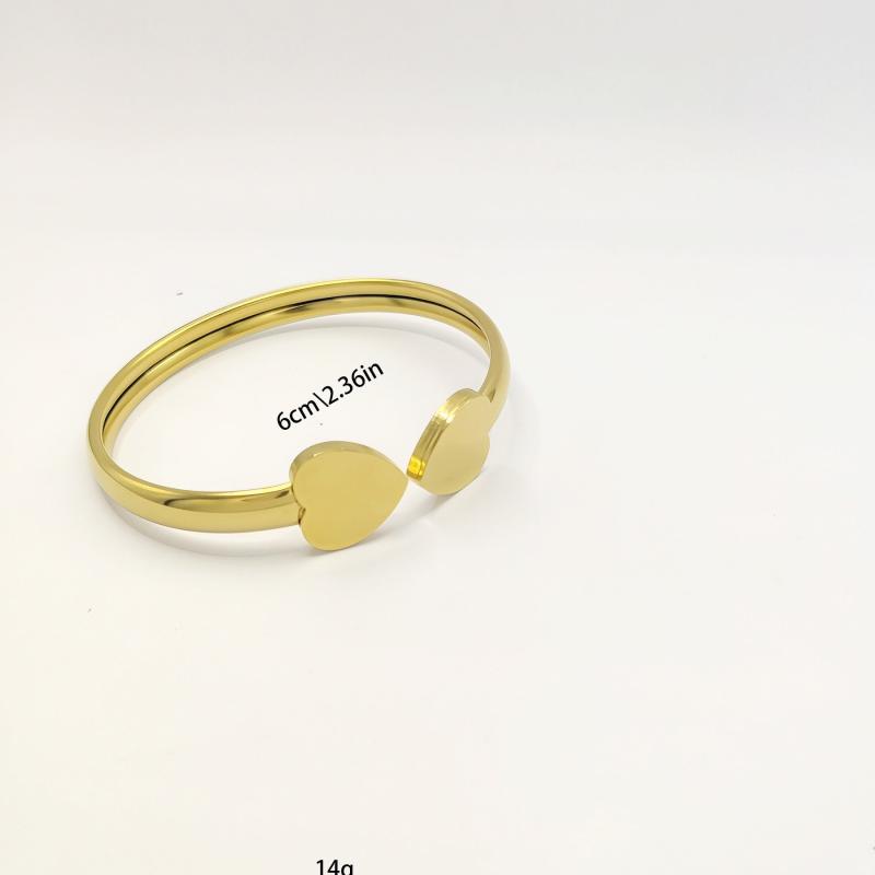 Vintage Chinese Style Stainless Steel Bangle