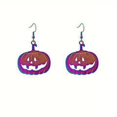 Halloween Funny Dangle Earrings Cartoon Drop Stud Gift Girls Spooky